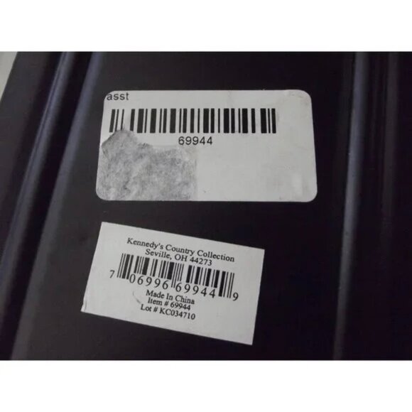 Metal Sconce Kennedy's Country Collections Metal & Mirror candle holder shelf - Picture 9 of 9